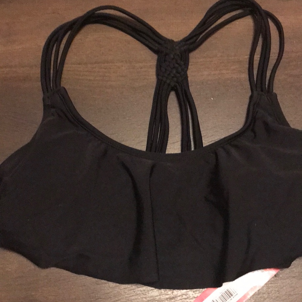 SALE Flounce bikini top